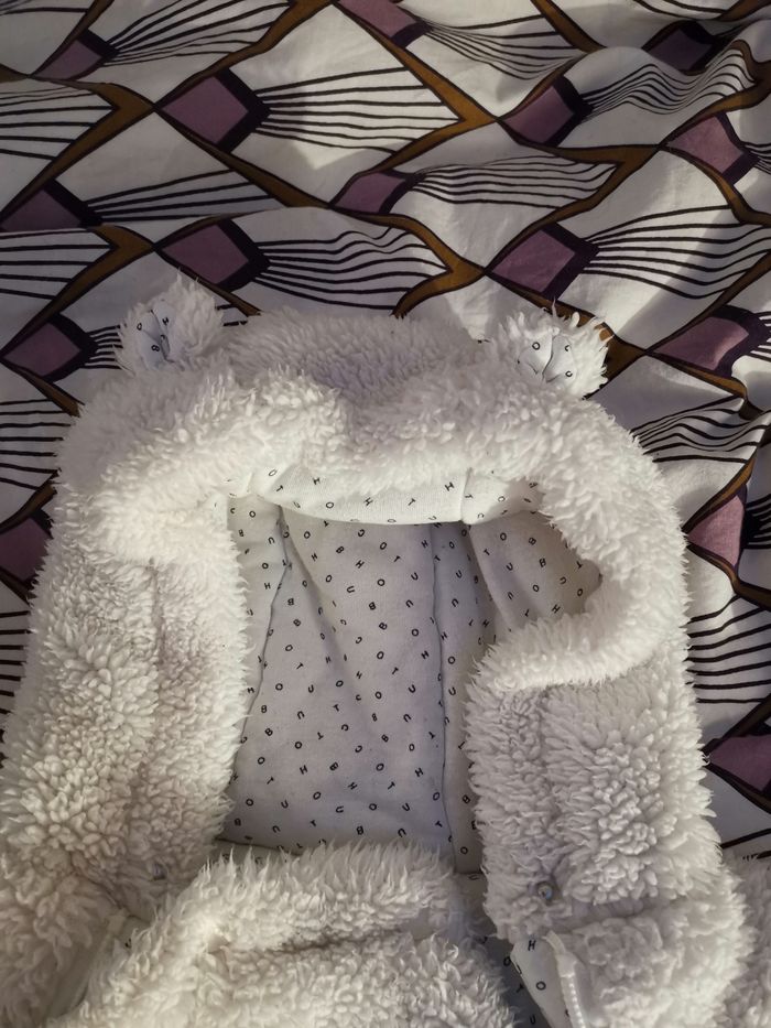 Combinaison polaire bébé 3 mois Bout'chou - photo numéro 2