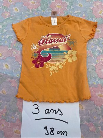 T-shirt teeshirt 3 ans