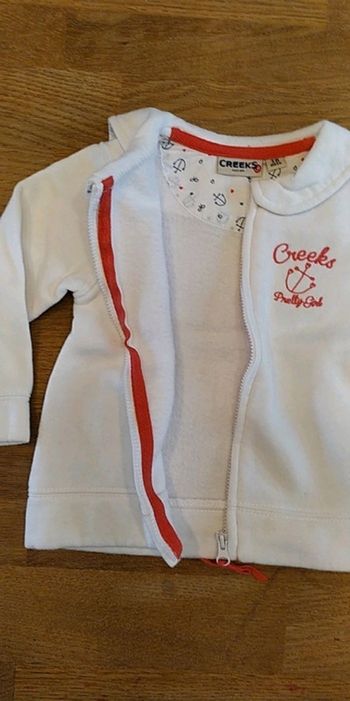 Gilet sweet Creeks 18 mois