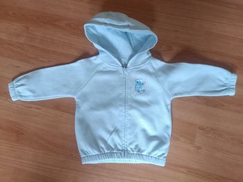 Gilet sweat zippé