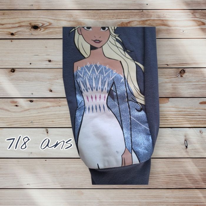 💜 Ensemble cosy La reine des neiges – Disney 7/8 ans 💜 - photo numéro 4