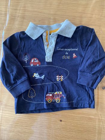 Polo manches longues