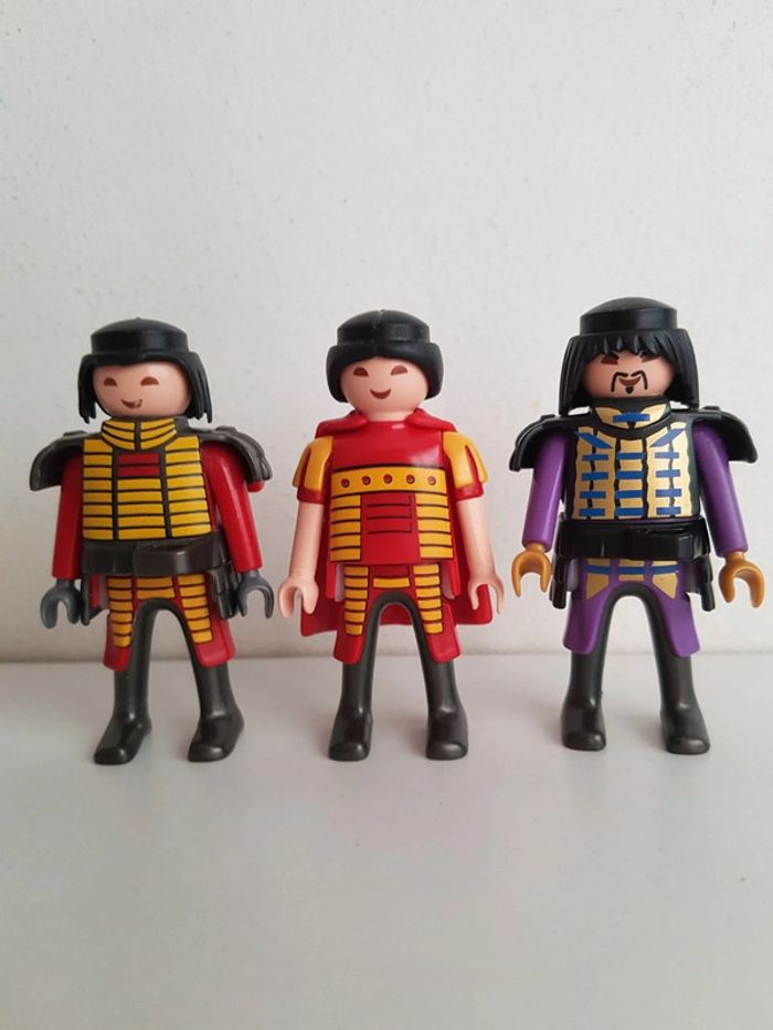 Samouraï, soldats asiatiques Playmobil knight - photo numéro 14