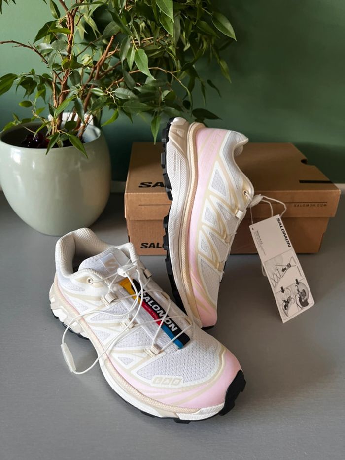 Salomon XT-6 – Fairy Tale / Amande Lait - photo numéro 12