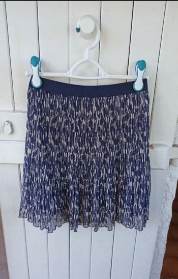 Jupe courte plissée Benetton t.xs