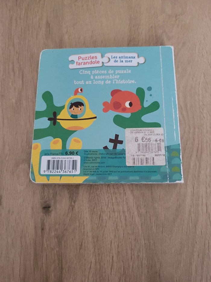 Livre puzzle bébé - photo numéro 2