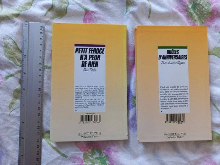 Lot de 2 livres droles d anniversaire  et petit feroce n a peur de rien - photo numéro 2