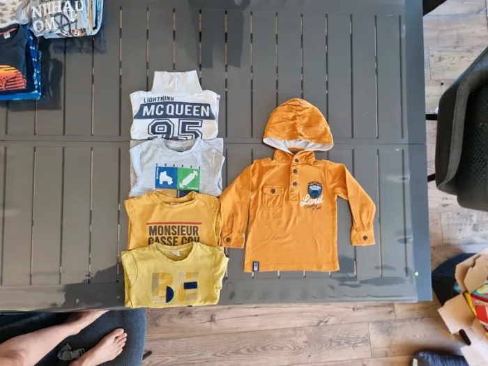 Lot de 5 t-shirt manches longues 3ans