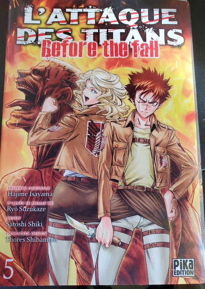 L attaque des titans tome 5