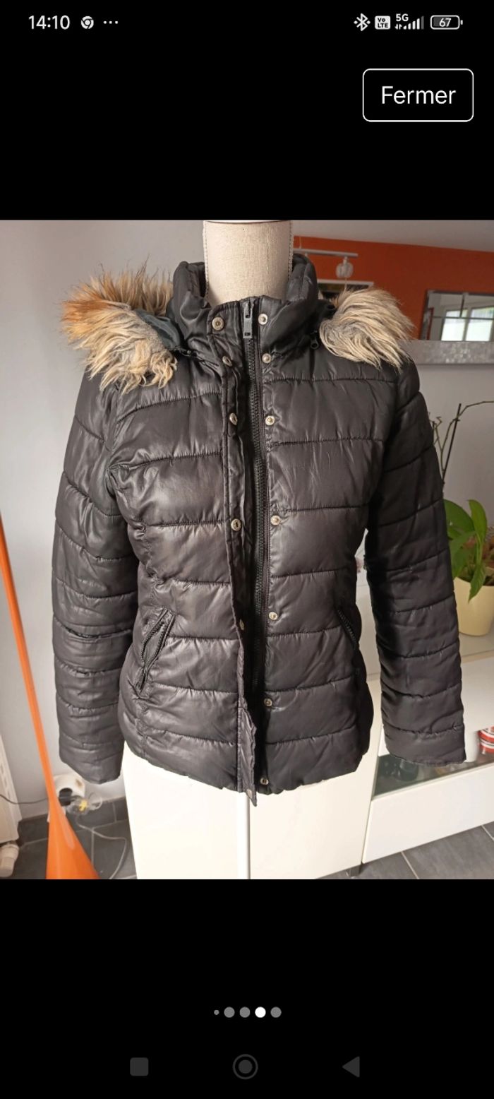 Doudoune noire Jennifer taille S - photo numéro 6