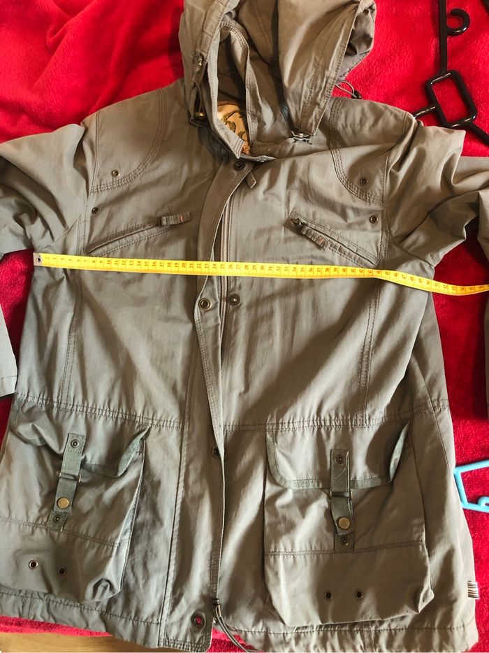 Parka 1/2 saison kaki vintage - photo numéro 8