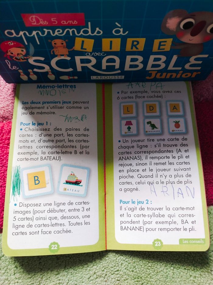 Jeu Scrabble apprentissage lecture - photo numéro 8