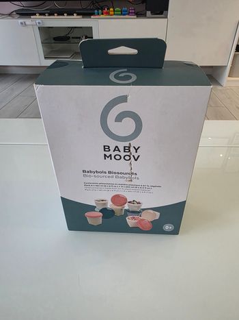 Set de pots de conservation Babymoov biosourcés