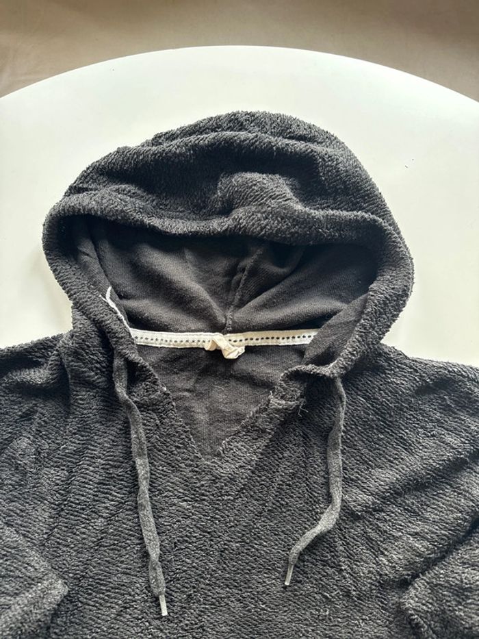 Sweat à capuche noir bouclette – Southern Spirit – Taille L - photo numéro 4