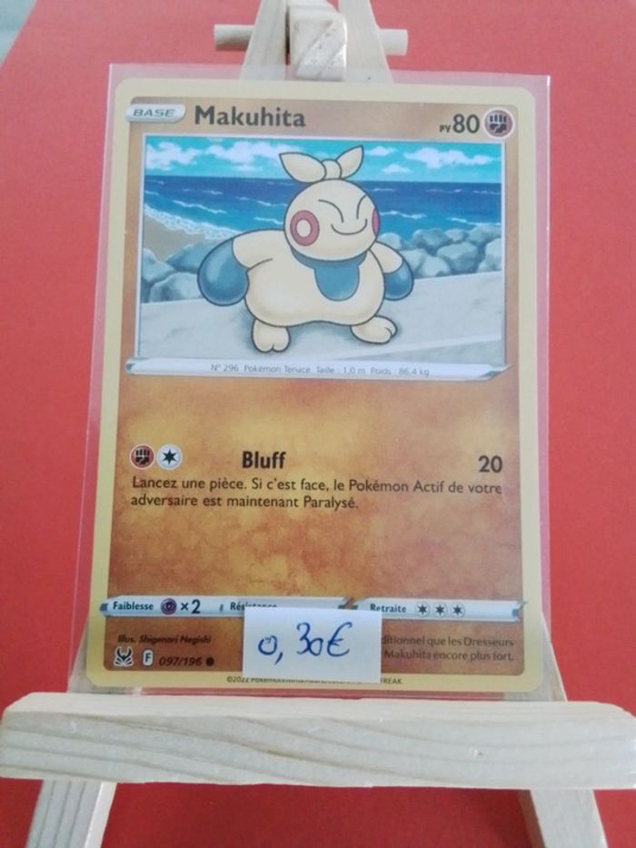 Carte Pokémon Makuhita 97/196