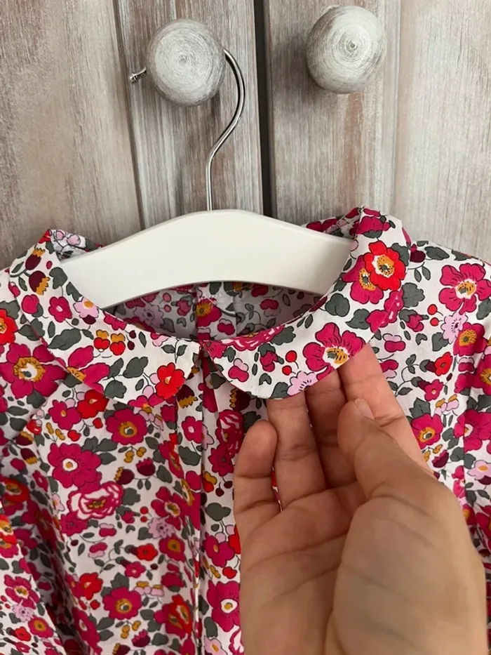 Ensemble jean et blouse Liberty t. 6 ans - photo numéro 6