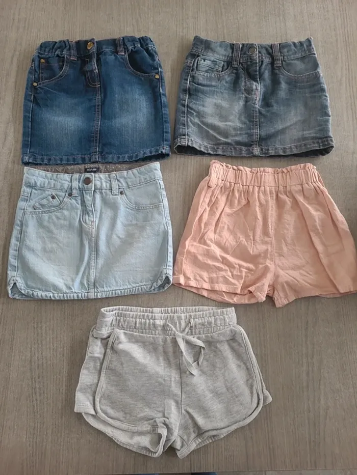 Lot de 5 bas fille 5 ans