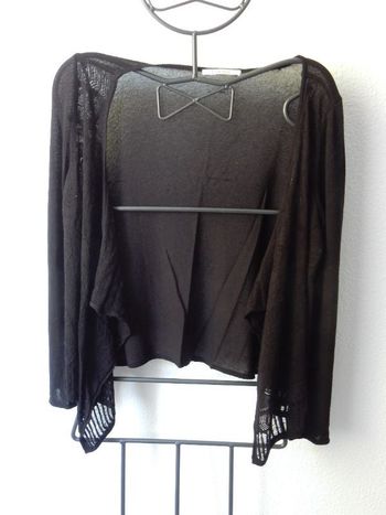 Gilet/Veste noir CAMAIEU