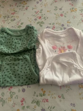 Vend deux bodies bébé  taille 9 mois et 12 mois 