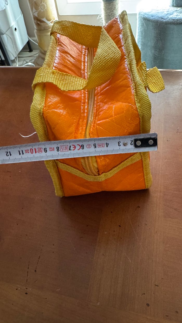 Sac isotherme glacière repas orange - photo numéro 6