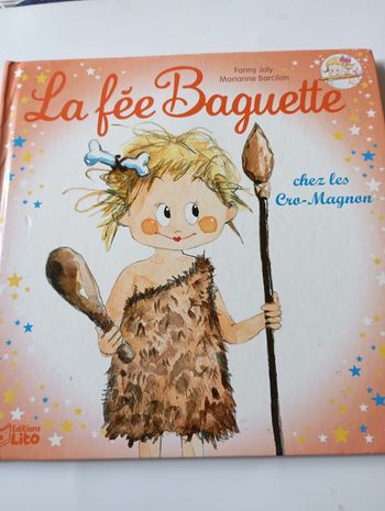 livre La fée baguette chez les cro magnon