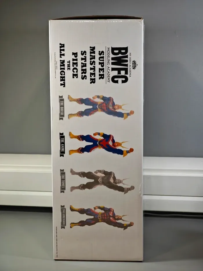 Figurine My Hero Academia : All Might Anime 28cm Banpresto BWFC avec boite - photo numéro 11