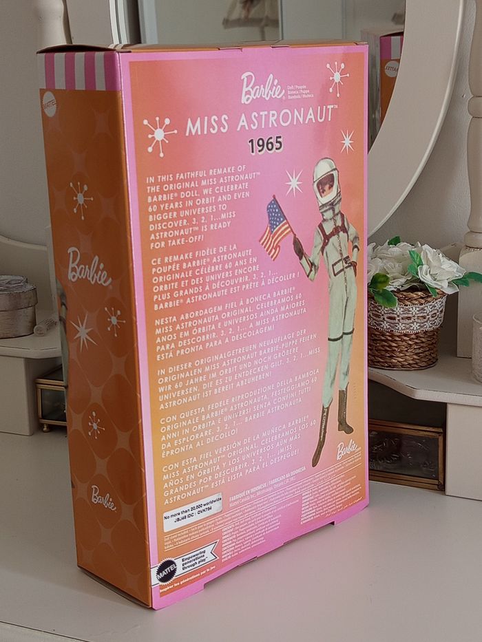 Barbie Miss Astronaut 1965, 60eme anniversaire - photo numéro 4