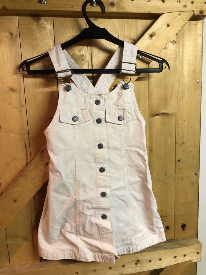 Robe jeans blanche