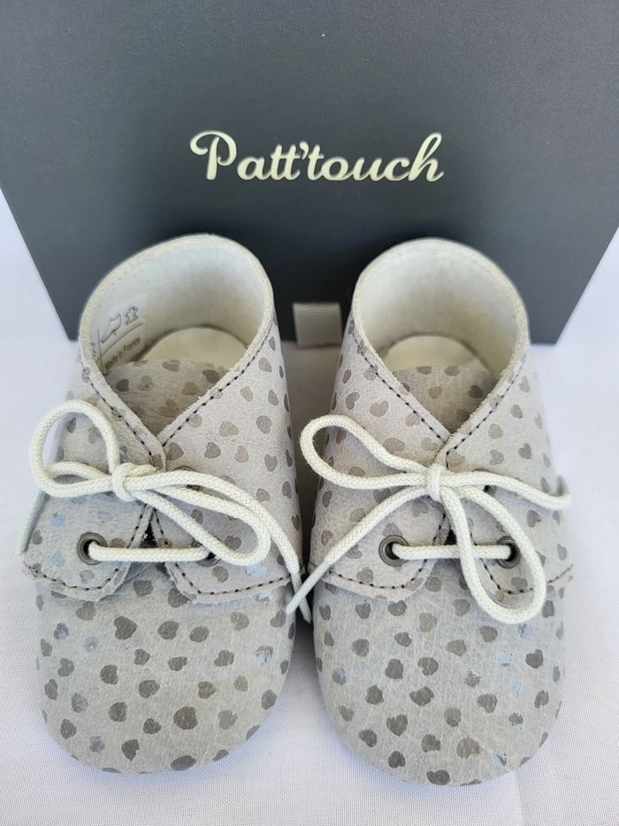 Chaussures  bébé fille en cuir Point 20 Made in France 🇨🇵 - photo numéro 2