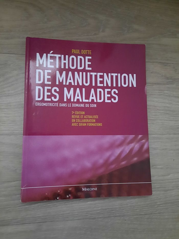 Livre: Méthode de manutention des malades de Paul Dotte - photo numéro 1