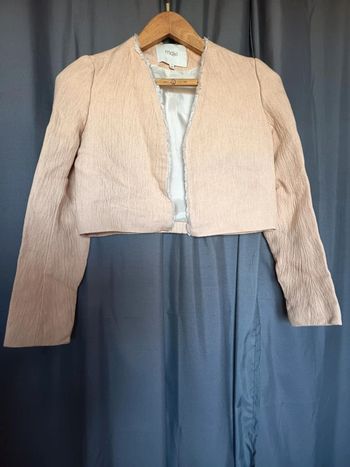 Crop top. Boléro manches  longues. Marque Mage.