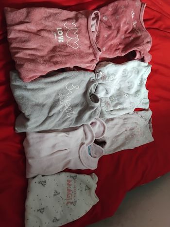 Lot pyjjama velours 3mois