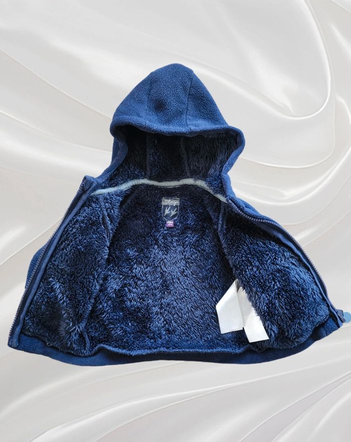 Veste gilet zippé polaire garçon 3 mois - photo numéro 3