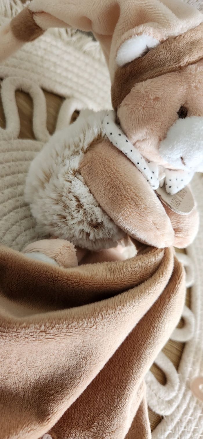 Doudou Lange Ours Baby Nat Marron - photo numéro 8