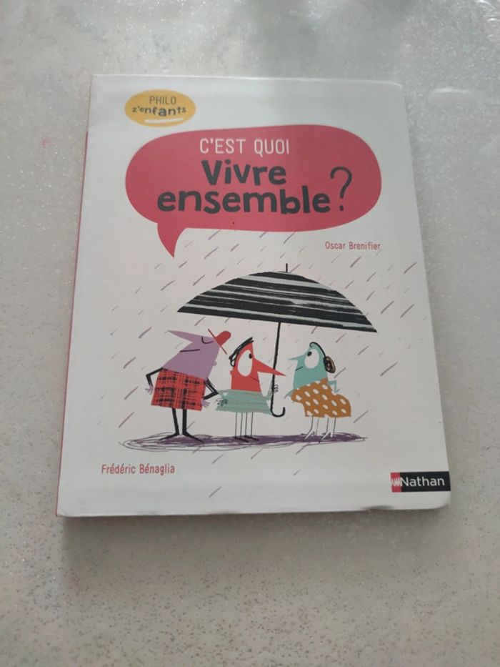 Livre c'est quoi vivre ensemble