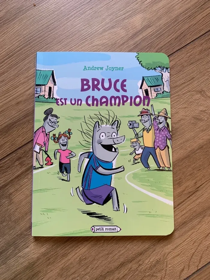 Livre Bruce est un champion