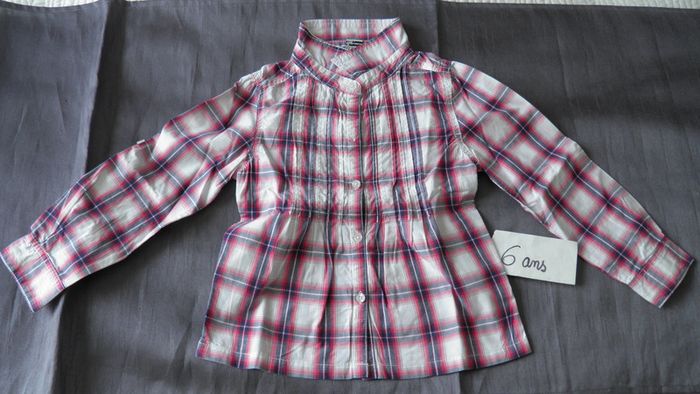 Chemise manches longues 6 ans Tape à l'oeil