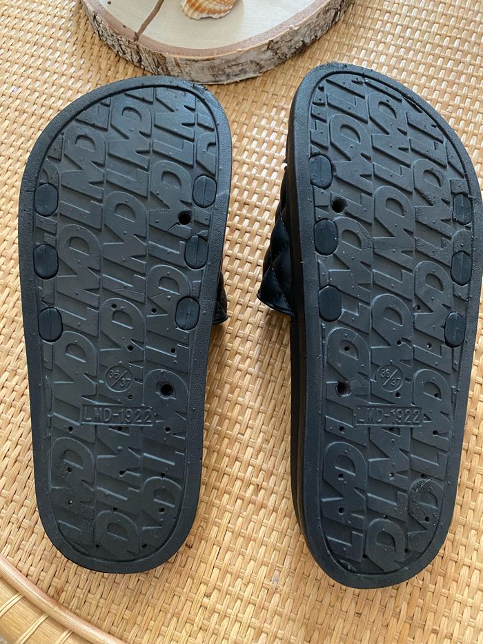 Mules / sandales noires - photo numéro 3