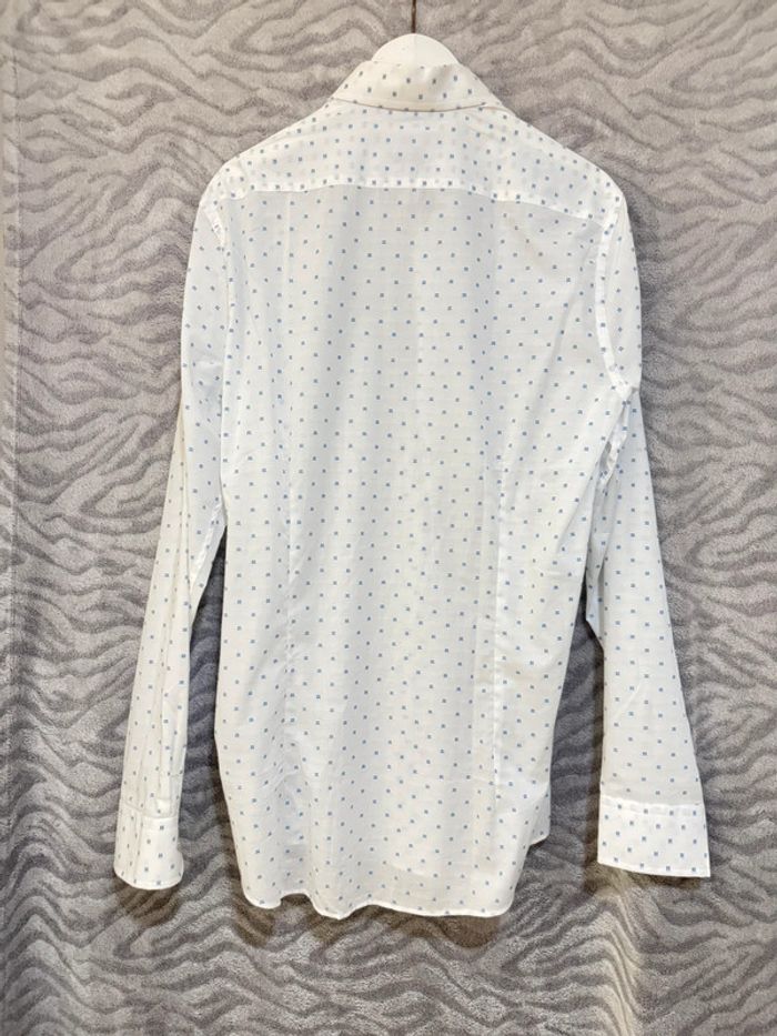 Roy Robson - Chemise à motifs, Blanche, taille L - photo numéro 4