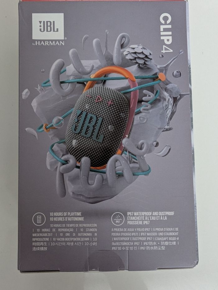 Enceinte portable JBL CLIP4 neuve - photo numéro 2