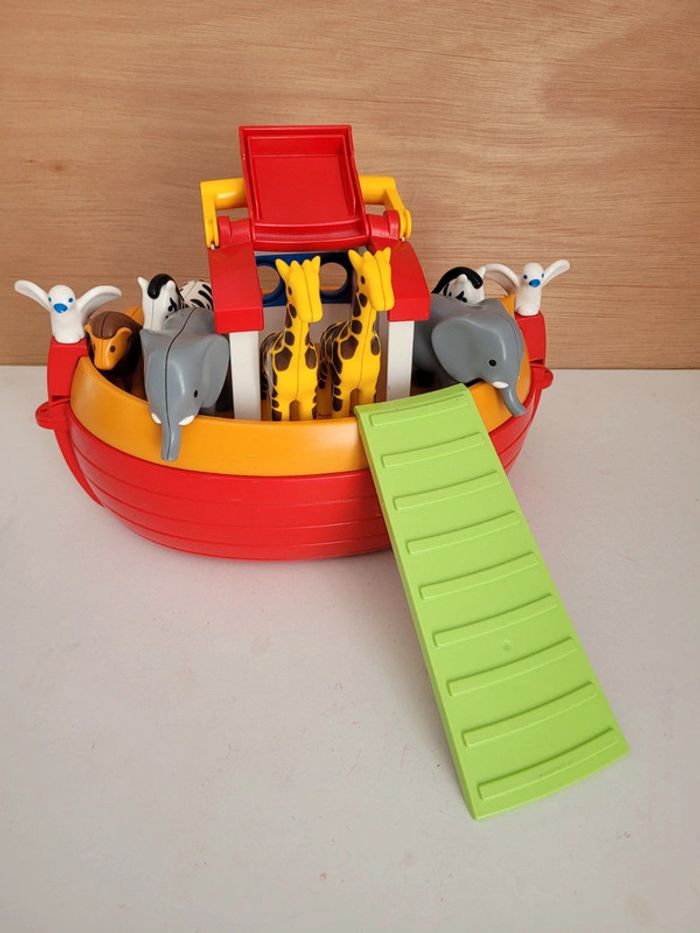 Arche de Noé transportable Playmobil 1.2.3 numéro 6765 - photo numéro 6