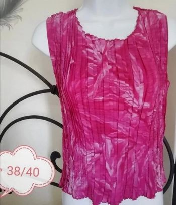 Haut plissé femme.38.40..