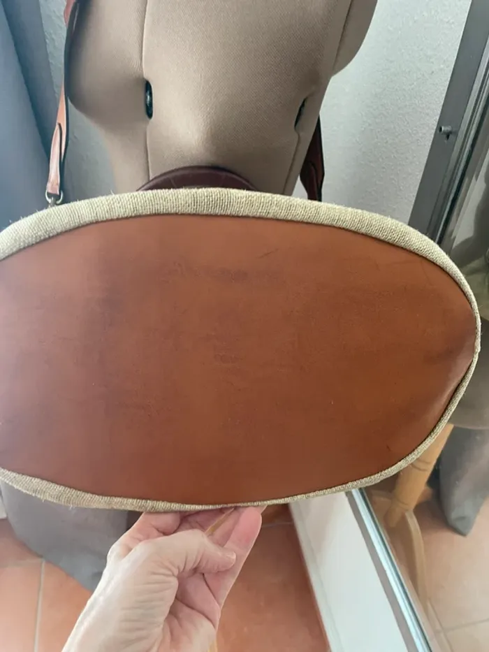 Sac en toile brodé et doublé - photo numéro 7