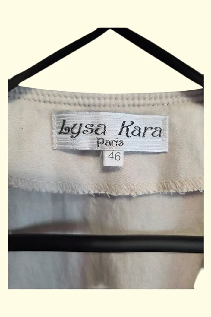 Veste originale asymétrique stretch T44 Lysa Kara - photo numéro 3