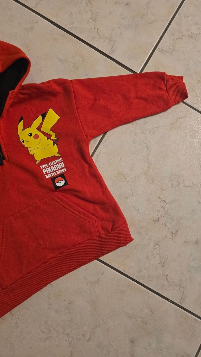 (Neuf non porté) sweat molleton et molletonné 4ans Garçon - photo numéro 3