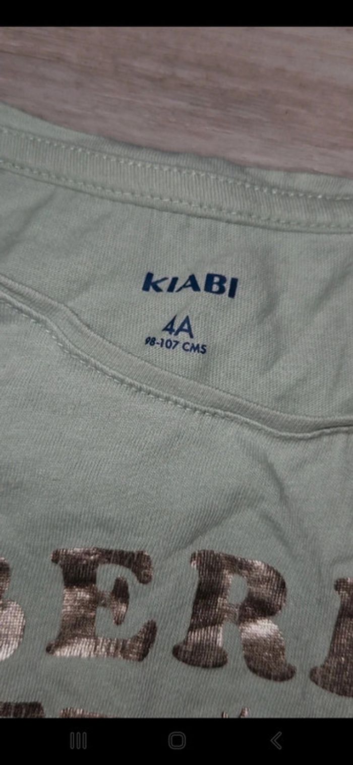 Ensemble jupe cerise + tee-shirt 4 ans - photo numéro 3