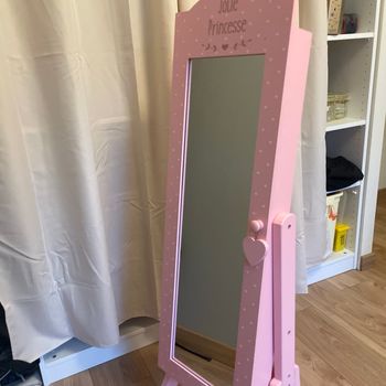 Miroir-armoire rose 🌹