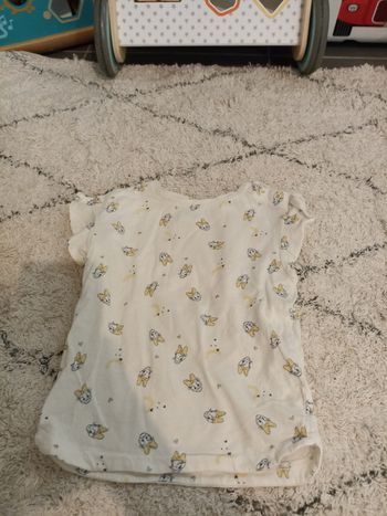 Haut manches courtes Disney Daisy 12 mois