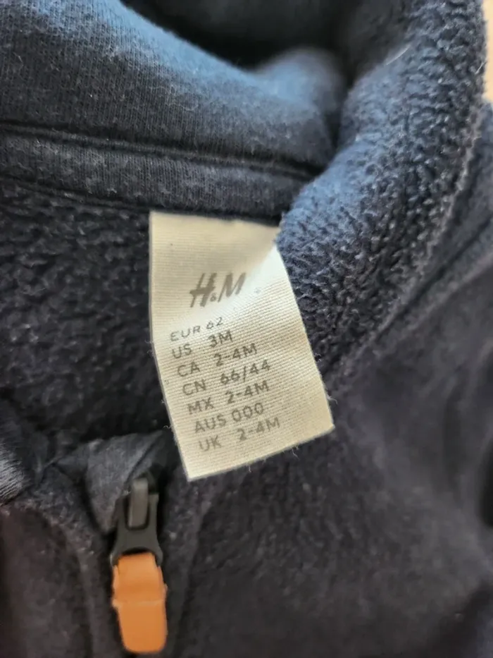 Combinaison bébé 2-4 mois H&M - photo numéro 2