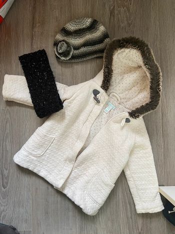 Manteau mi-saison fille 24 mois